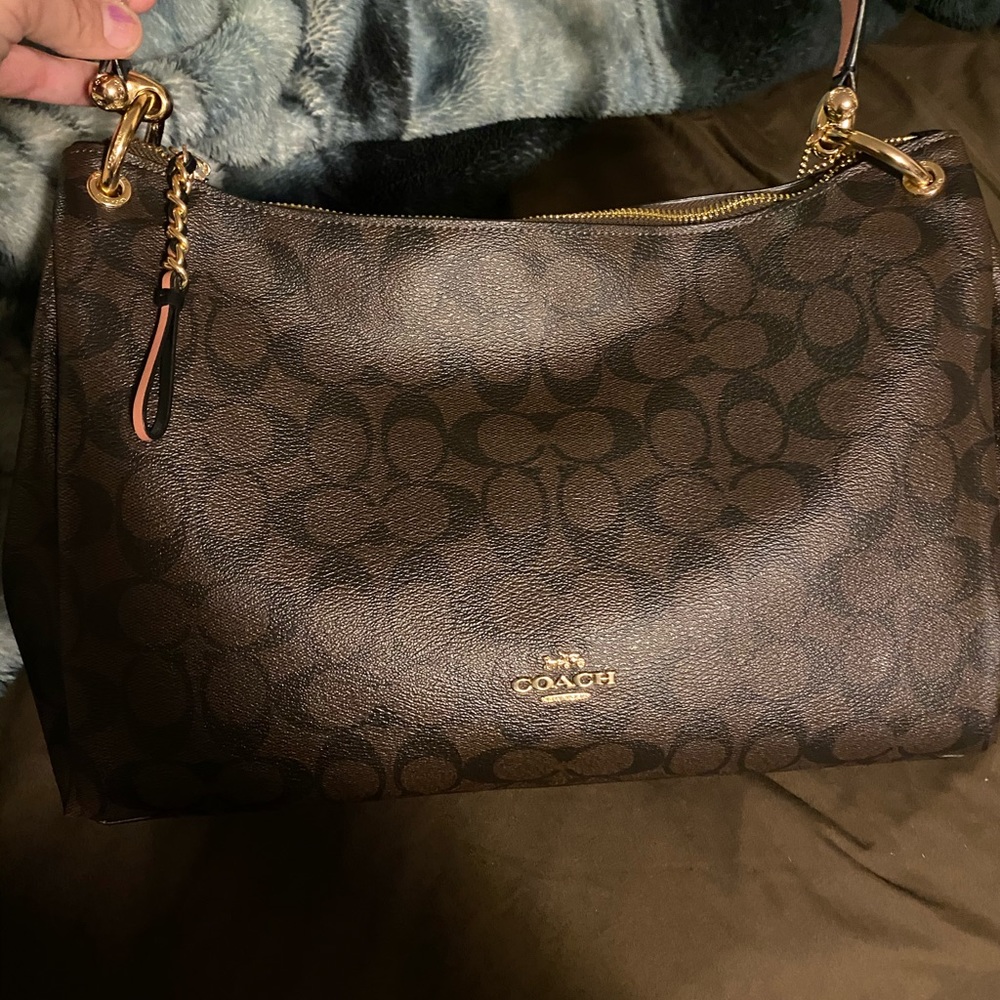 Mia Coach Purse in signature print